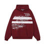 mah-test04:Street niche design striped letter print loose hooded sweatshirt
